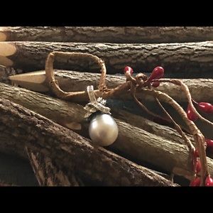South sea pearl brooch